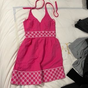 Vineyard Vines Kentucky Derby halter dress